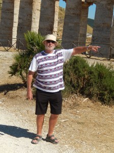 Bill the tour guide - Segesta