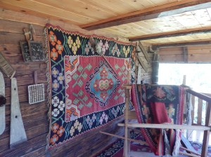 Example of needlework, Slobomir Folk Park
