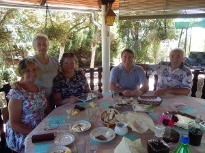 In the summer house of Jay's relatives at Irig