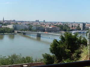 View of Novi Sad from Petrovaradin fortress
