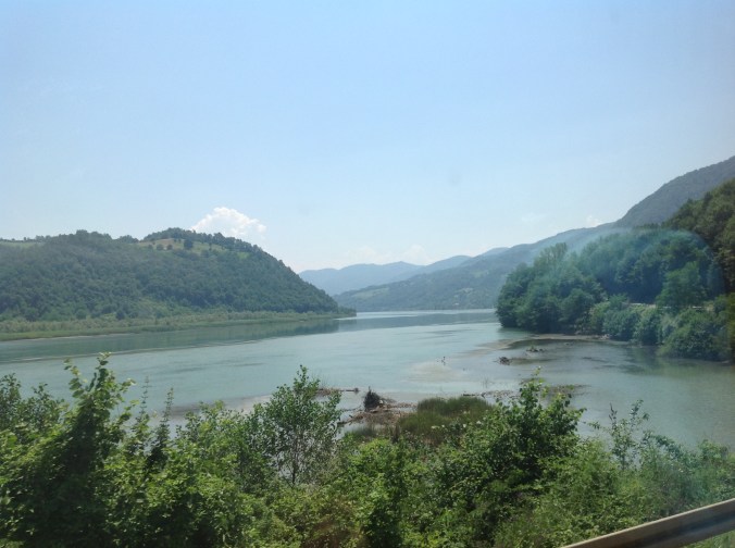 Another view if the River Drina