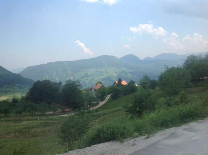 Bosnian mountain scenery