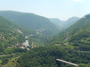 An example of the terrain