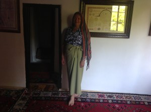 Jay going native at the Tekke House