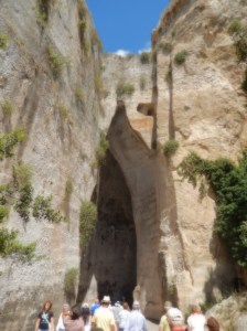 External view of Dionysios' ear