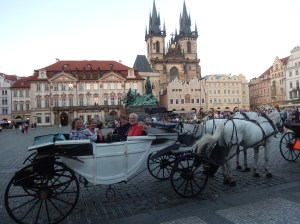 The carriage we actually rode