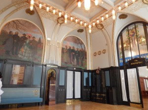 I think this is one of the men's rooms