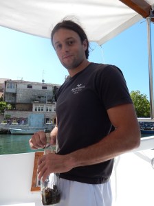 Our too cute riverboat captain