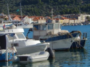 Harbour scene Vela Luka