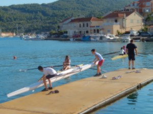 Junior scullers - Vela Luka