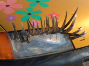 Don't be batting your eyelashes at me!