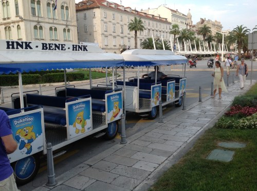 Waddy waiting on the train 