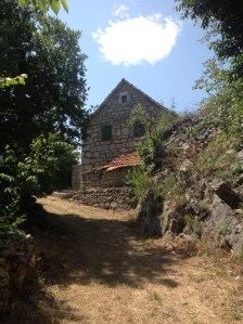 One of the surrounding outbuildings in the countryside visit