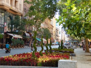 Off the Andrassy Boulevard