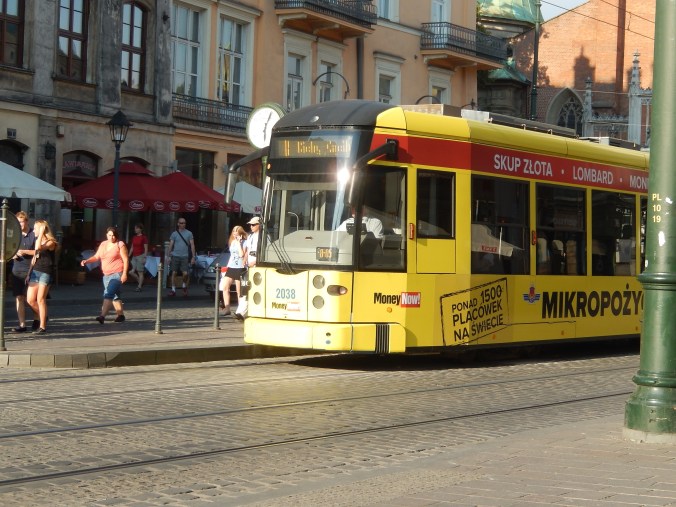 Street Tram Krakow 