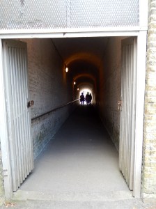 A tunnel entrance