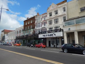 Margate harbour front street scenes