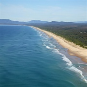 Aerial view of Lighthouse Beach, Port Macquarie. Image source: Port Macquarie-Hastings council