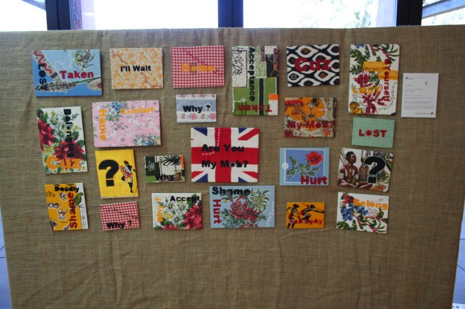 An example of schoolchild artwork in Gilgandra Tourist Info (1)