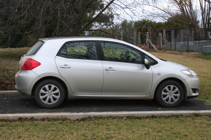 The Hire Car Toyota Corolla Hatchback