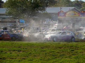 Demolition Derby Walcha Agricultural Show 