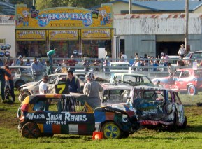 Demolition Derby Walcha Agricultural Show