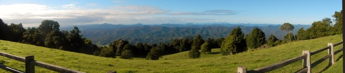 Mountain Top Panorama,  8.30am (Dorrigo NSW)