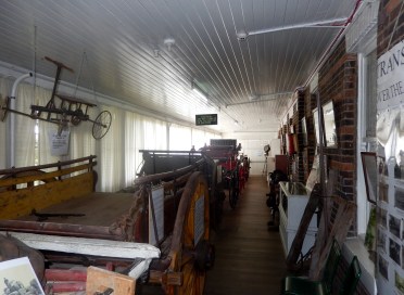 Display of wagons and carriages at the History House Museum Glenn Innes (1)