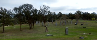 Glen Innes Standing Stones in morning 2014-03-18 
