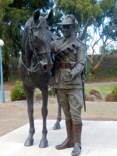 The Waler Light Horse Statue Tamworth