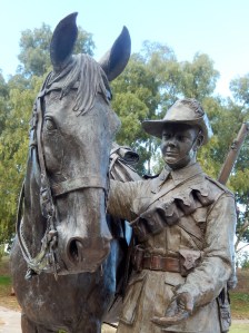 Waler Light Horse Statue Tamworth