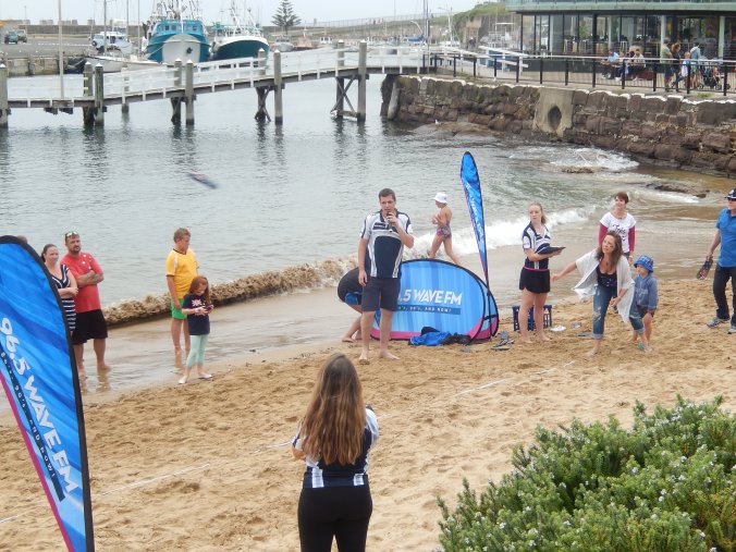 And this is a thing throwing contest on Australia Day