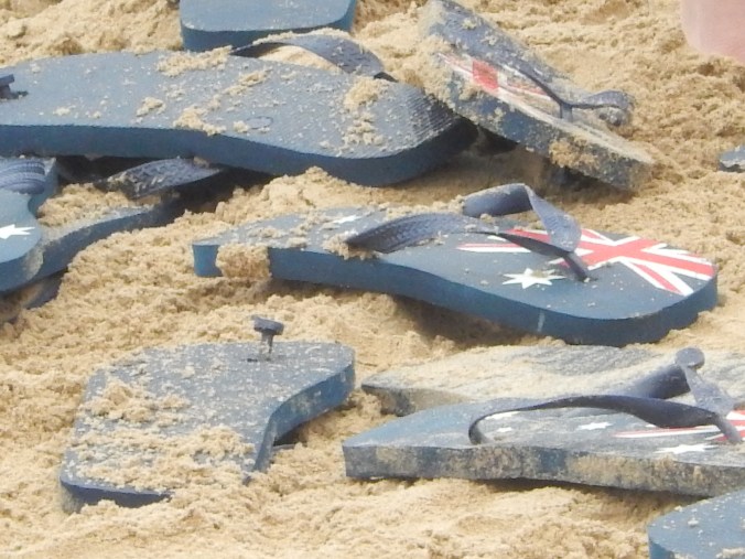 This is a THONG (not a flip-flop)