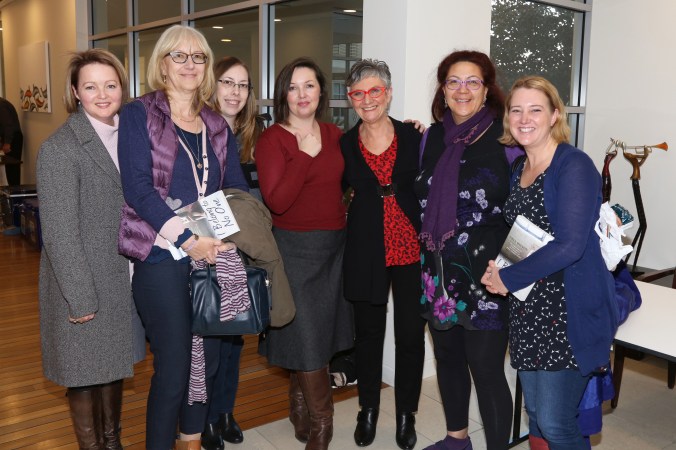 With my former work colleagues from my past life as a corporate manager. Photo courtesy: Andrew Grey