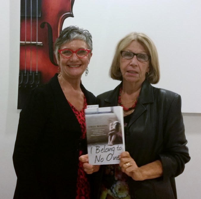 With Friend and Fellow Writer Christine