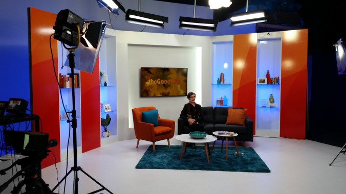 Shooting the IRT Good Life TV programme