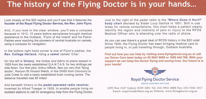 Explanation of $20 note