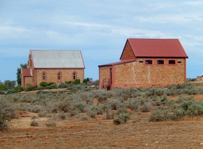 St Carthage Catholic Church, and Masonic Lodge, Silverton March 2016