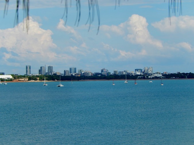 Darwin city skyline, possibly taken from East Point Reserve 29th May 2016