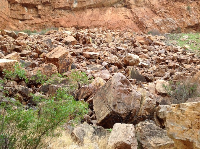 Simpsons Gap near Alice Springs NT June 2016