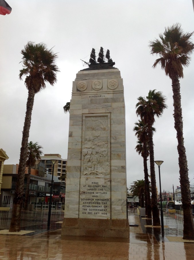Pioneer Memorial, Glenelg, SA, June 2016