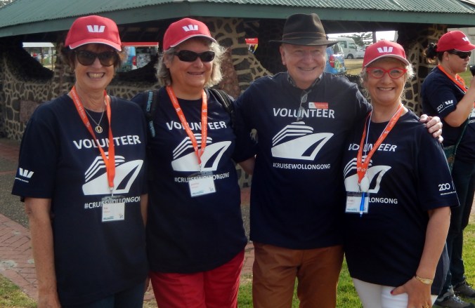 ALL SMILES BEFORE THE HARD WORK BEGINS