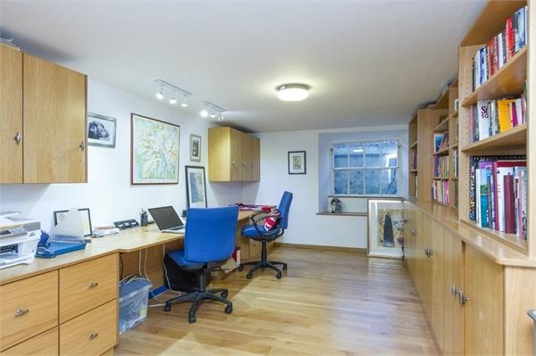 part of the former basement area