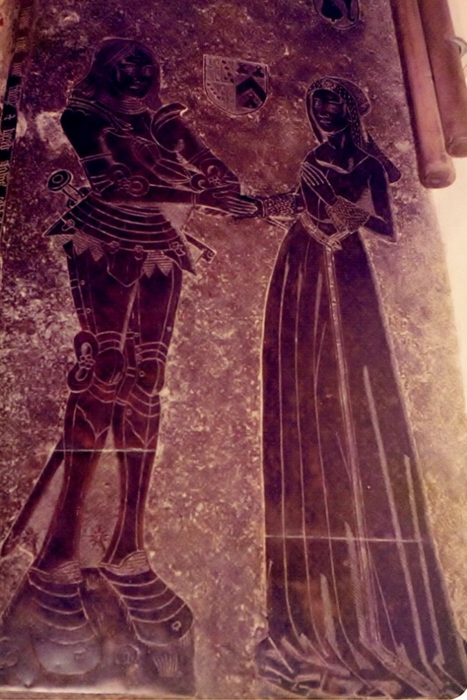 Brass Rubbing at a church in Northampton 1979 (683x1024)
