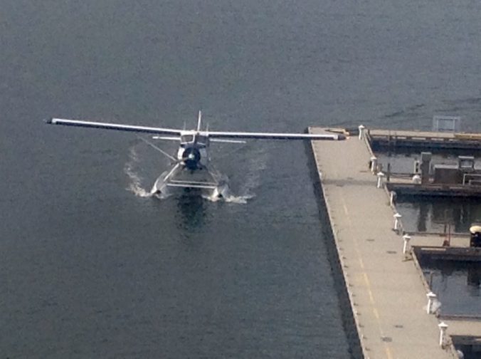 Floatplane in Vancouver Harbour