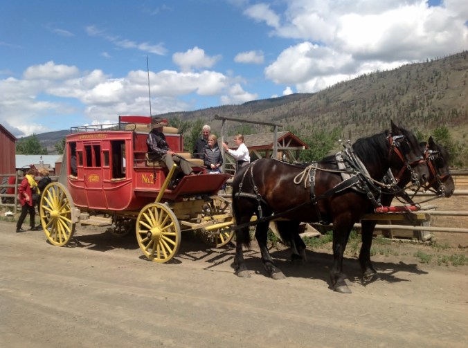 Hitching a ride back to our modern day coach