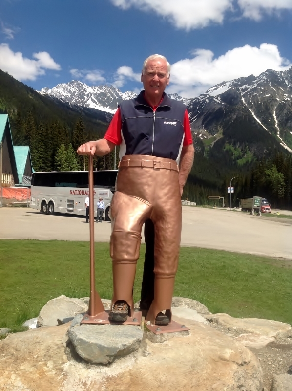 Bill at Rogers Pass Discovery Centre