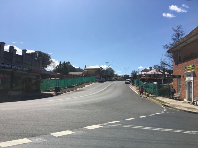 Cobargo main street fire