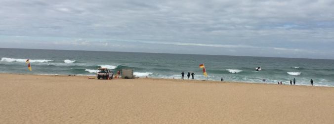 Lifesavers on the beach
