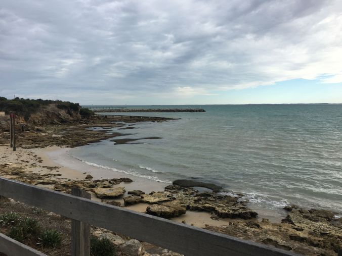 rs Near the spot where Chinese miners came ashore Robe SA 17Mar2020